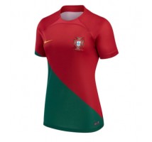 Portugal Koszulka Podstawowa damskie MŚ 2022 Krótki Rękaw