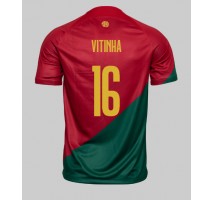 Portugal Vitinha #16 Koszulka Podstawowa MŚ 2022 Krótki Rękaw