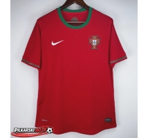 Portugalia 2012 Koszulka Retro Podstawowa Krótki Rękaw