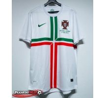 Portugalia 2012 Koszulka Retro Wyjazdowa Krótki Rękaw