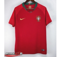 Portugalia 2018 Koszulka Retro Podstawowa Krótki Rękaw