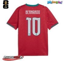 Portugalia Bernardo Silva #10 Koszulka Podstawowa MŚ 2026 Krótki Rękaw