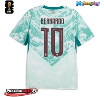 Portugalia Bernardo Silva #10 Koszulka Wyjazdowa MŚ 2026 Krótki Rękaw