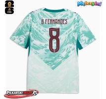 Portugalia Bruno Fernandes #8 Koszulka Wyjazdowa MŚ 2026 Krótki Rękaw