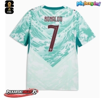 Portugalia Cristiano Ronaldo #7 Koszulka Wyjazdowa MŚ 2026 Krótki Rękaw