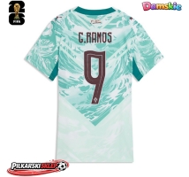 Portugalia Goncalo Ramos #9 Koszulka Wyjazdowa damskie MŚ 2026 Krótki Rękaw