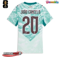 Portugalia Joao Cancelo #20 Koszulka Wyjazdowa damskie MŚ 2026 Krótki Rękaw