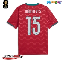 Portugalia Joao Neves #15 Koszulka Podstawowa MŚ 2026 Krótki Rękaw