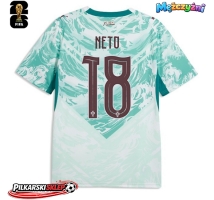 Portugalia Pedro Neto #18 Koszulka Wyjazdowa MŚ 2026 Krótki Rękaw