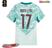 Portugalia Rafael Leao #17 Koszulka Wyjazdowa damskie MŚ 2026 Krótki Rękaw