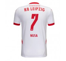RB Leipzig Antonio Nusa #7 Koszulka Podstawowa 2024-25 Krótki Rękaw