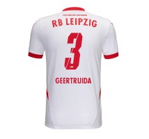 RB Leipzig Lutsharel Geertruida #3 Koszulka Podstawowa 2024-25 Krótki Rękaw
