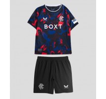 Rangers Koszulka Trzecia dzieci 2024-25 Krótki Rękaw (+ krótkie spodenki)
