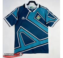 Real Betis 1995-1997 Koszulka Retro Wyjazdowa Krótki Rękaw