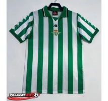 Real Betis 1999-2000 Koszulka Retro Podstawowa Krótki Rękaw