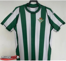 Real Betis 2003-2004 Koszulka Retro Podstawowa Krótki Rękaw
