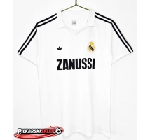 Real Madrid 1984-1985 Koszulka Retro Podstawowa Krótki Rękaw