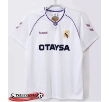 Real Madrid 1990-1992 Koszulka Retro Podstawowa Krótki Rękaw