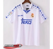 Real Madrid 1996-1997 Koszulka Retro Podstawowa Krótki Rękaw