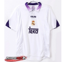 Real Madrid 1997-1998 Koszulka Retro Podstawowa Krótki Rękaw