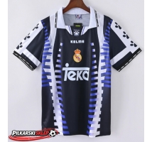Real Madrid 1997-1998 Koszulka Retro Trzecia Krótki Rękaw