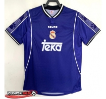 Real Madrid 1997-1998 Koszulka Retro Wyjazdowa Krótki Rękaw