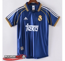 Real Madrid 1998-1999 Koszulka Retro Trzecia Krótki Rękaw