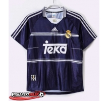 Real Madrid 1998-1999 Koszulka Retro Wyjazdowa Krótki Rękaw