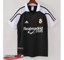 Real Madrid 2001-2002 Koszulka Retro Wyjazdowa Krótki Rękaw