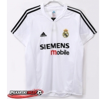 Real Madrid 2004-2005 Koszulka Retro Podstawowa Krótki Rękaw