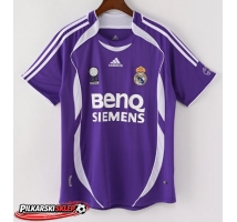 Real Madrid 2006-2007 Koszulka Retro Trzecia Krótki Rękaw