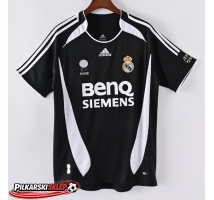 Real Madrid 2006-2007 Koszulka Retro Wyjazdowa Krótki Rękaw
