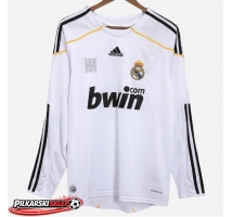 Real Madrid 2009-2010 Koszulka Retro Podstawowa Długi Rękaw