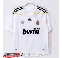 Real Madrid 2009-2010 Koszulka Retro Podstawowa Krótki Rękaw