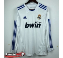 Real Madrid 2010-2011 Koszulka Retro Podstawowa Długi Rękaw