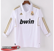 Real Madrid 2011-2012 Koszulka Retro Podstawowa Długi Rękaw