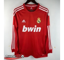 Real Madrid 2011-2012 Koszulka Retro Trzecia Długi Rękaw