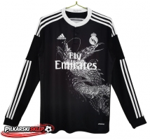 Real Madrid 2014-2015 Koszulka Retro Trzecia Długi Rękaw