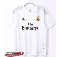 Real Madrid 2015-2016 Koszulka Retro Podstawowa Krótki Rękaw