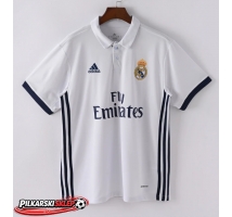 Real Madrid 2016-2017 Koszulka Retro Podstawowa Krótki Rękaw