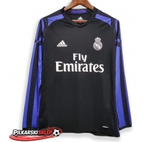 Real Madrid 2016-2017 Koszulka Retro Trzecia Długi Rękaw