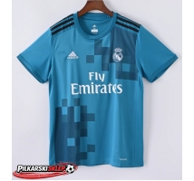 Real Madrid 2017-2018 Koszulka Retro Trzecia Krótki Rękaw