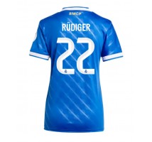 Real Madrid Antonio Rudiger #22 Koszulka Trzecia damskie 2025-26 Krótki Rękaw