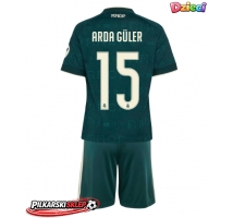 Real Madrid Arda Guler #15 Koszulka Wyjazdowa dzieci 2026-27 Krótki Rękaw (+ krótkie spodenki)