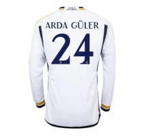 Real Madrid Arda Guler #24 Koszulka Podstawowa 2023-24 Długi Rękaw