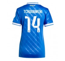Real Madrid Aurelien Tchouameni #14 Koszulka Trzecia damskie 2025-26 Krótki Rękaw