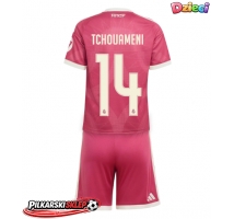 Real Madrid Aurelien Tchouameni #14 Koszulka Trzecia dzieci 2026-27 Krótki Rękaw (+ krótkie spodenki)