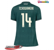 Real Madrid Aurelien Tchouameni #14 Koszulka Wyjazdowa damskie 2026-27 Krótki Rękaw