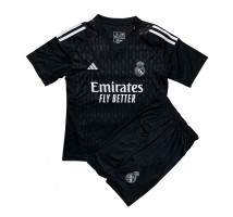 Real Madrid Bramkarskie Koszulka Trzecia dzieci 2023-24 Krótki Rękaw (+ krótkie spodenki)