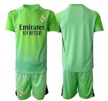 Real Madrid Bramkarskie Koszulka Wyjazdowa dzieci 2025-26 Krótki Rękaw (+ krótkie spodenki)